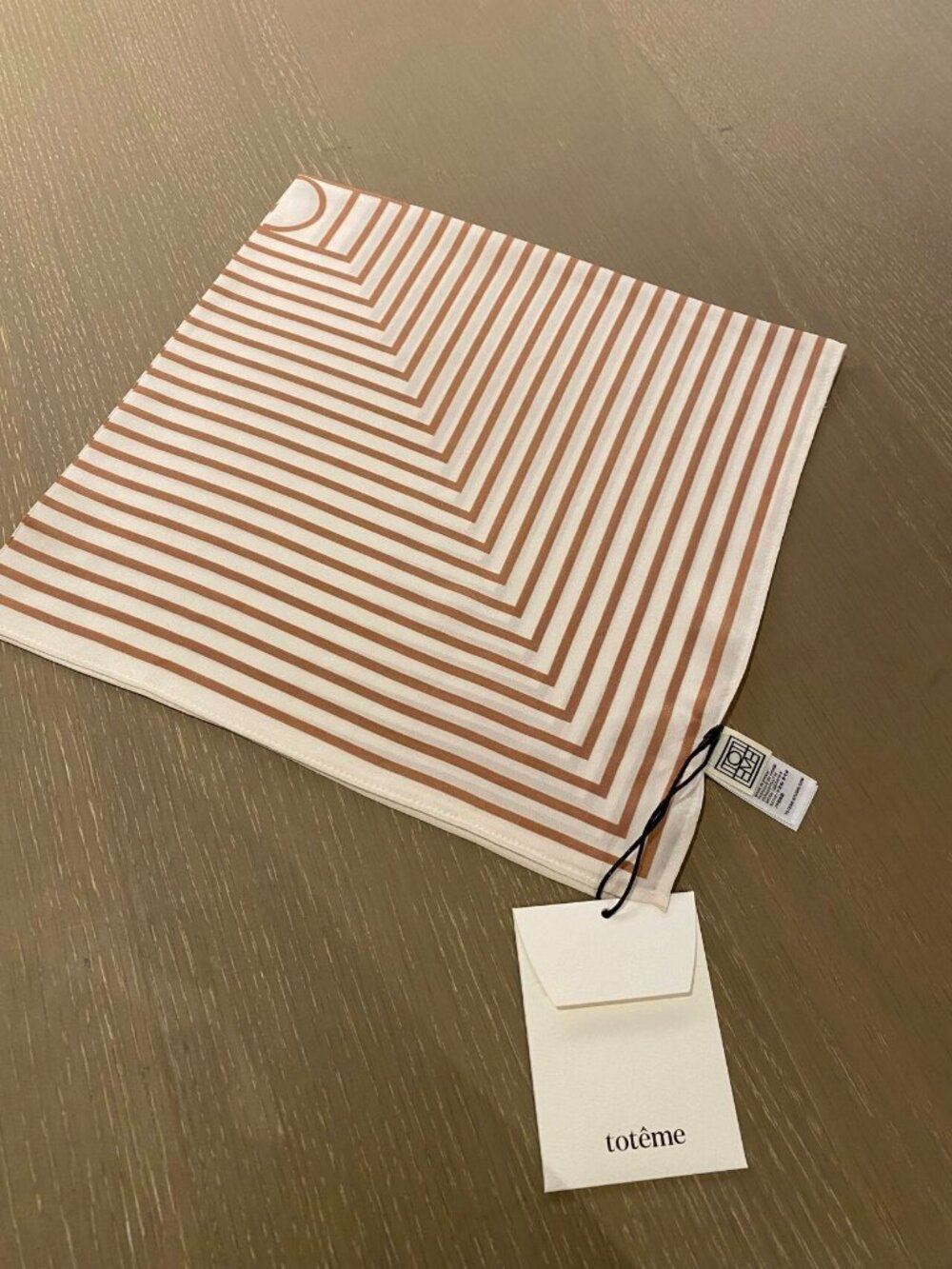 TOTEME Geometric Print Scarf